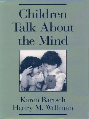 cover image of Children Talk About the Mind